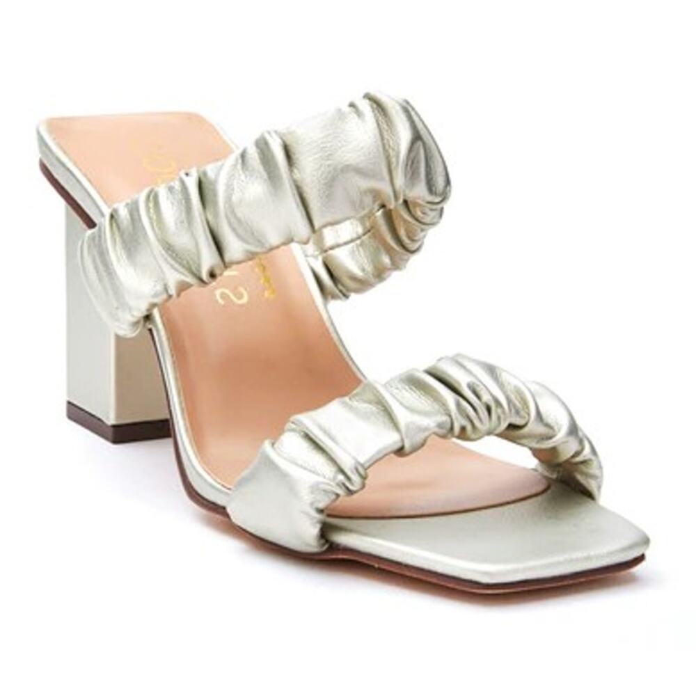 Matisse Coconuts First‎ Love Heeled Sandal 8 New Light Gold